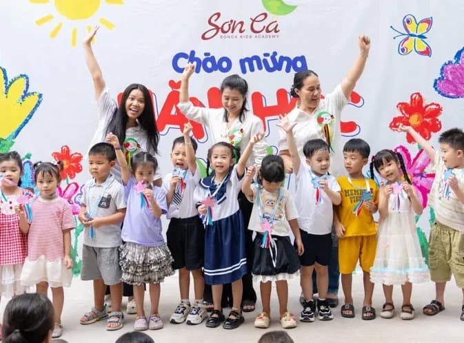 Hoạt động tại Trường Mầm non Sơn Ca